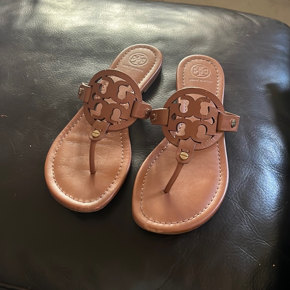 COPY - Tory Burch Miller Sandal in color brown